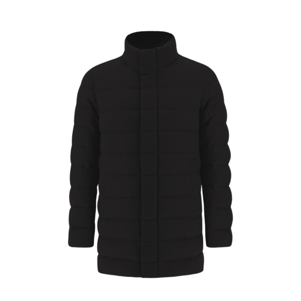 DDOUNE FLANEL NOIR COL FOURUR