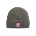 Bonnet Arctic Rib laine mérinos gris