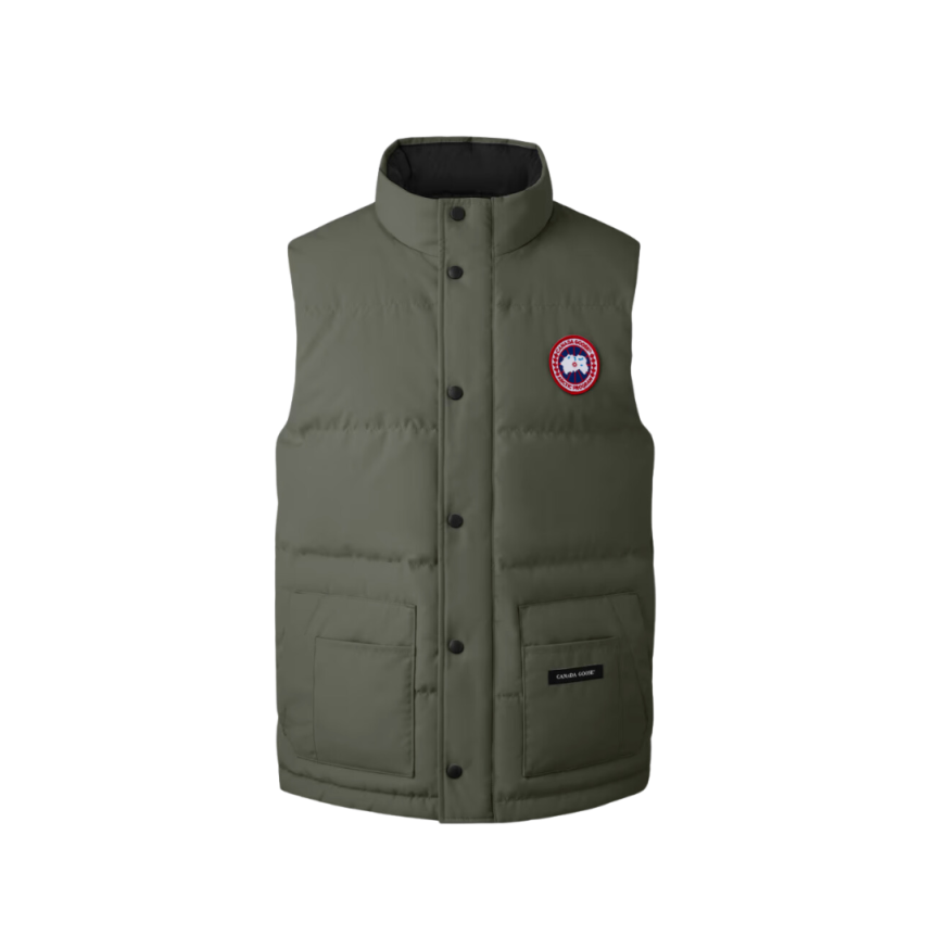 Gilet sans manche CANADA GOOSE Doudoune Freestyle nylon vert sauge