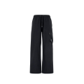 Pantalon Carico cargo polyamide recyclé noir logo poche
