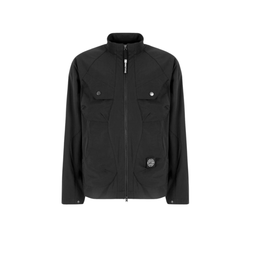 Coupe Vent veste zippée ST-95 Cavor nylon recyclé noir