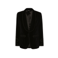 Veste smoking velours noir