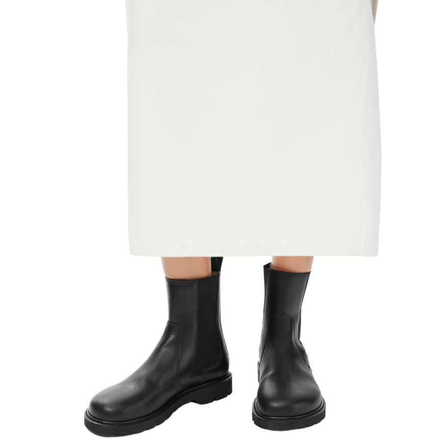 Bottine Chelsea LOEWE Blaze cuir veau pull-up noir