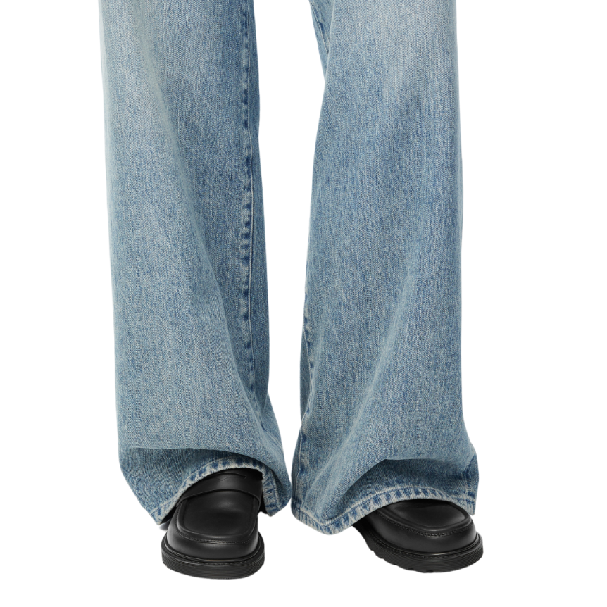 Mocassin LOEWE Blaze cuir veau pull-up noir