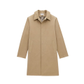 Manteau Trench Macintosh coton beige doublure amovible léopard