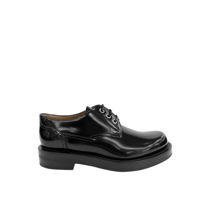 DIOR Derbies mocassins lacets Cuir veau noir
