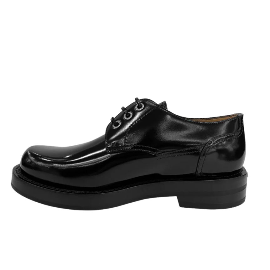 DIOR Derbies mocassins lacets Cuir veau noir