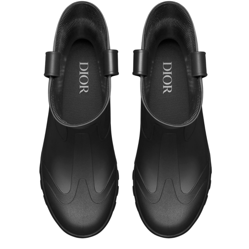Bottes de pluie Garden DIOR Oblique noir