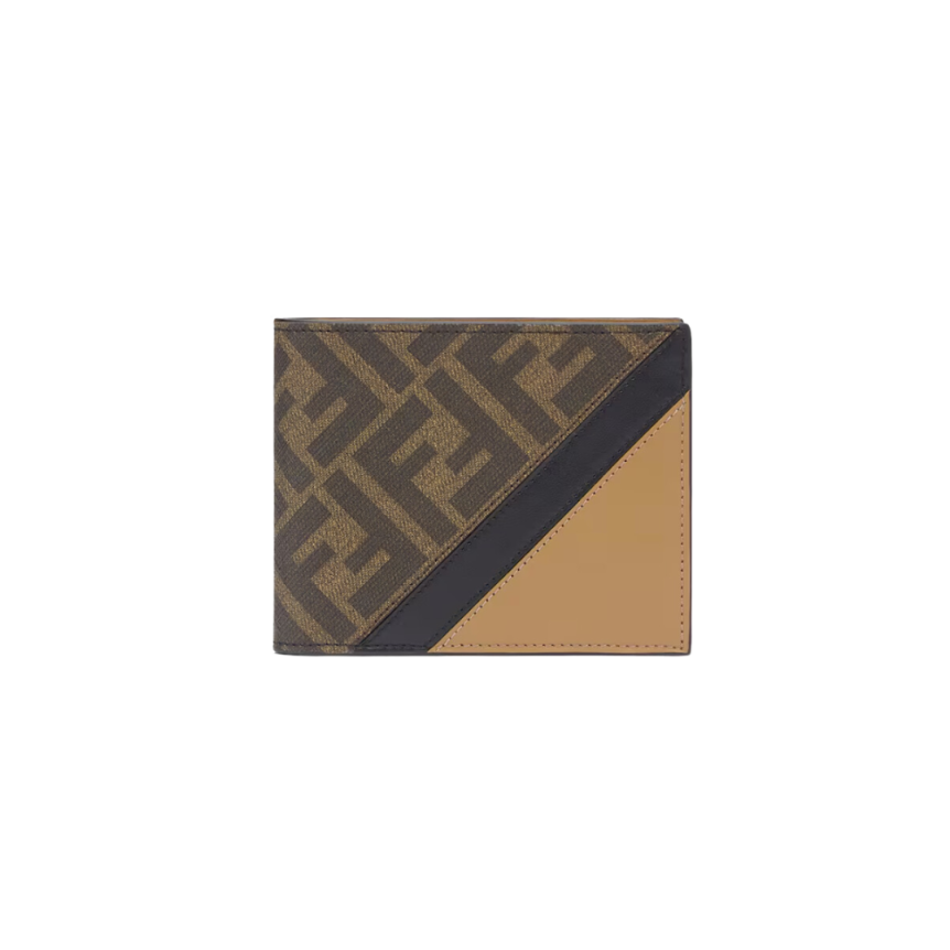 PORTE FEUILLE  MARRONCAMEL FF