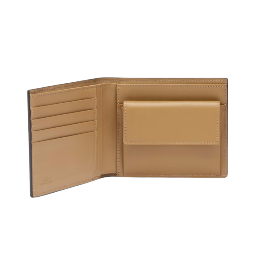 PORTE FEUILLE  MARRONCAMEL FF