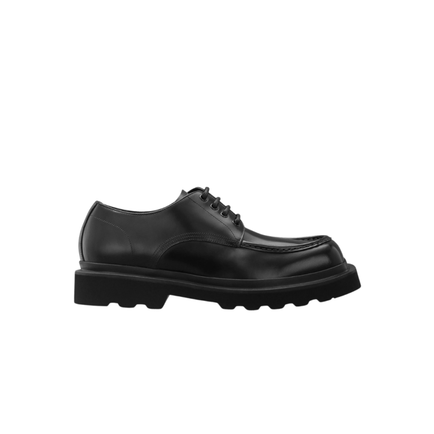 DOLCE & GABBANA Chaussures derbies City Trek cuir veau brossé noir