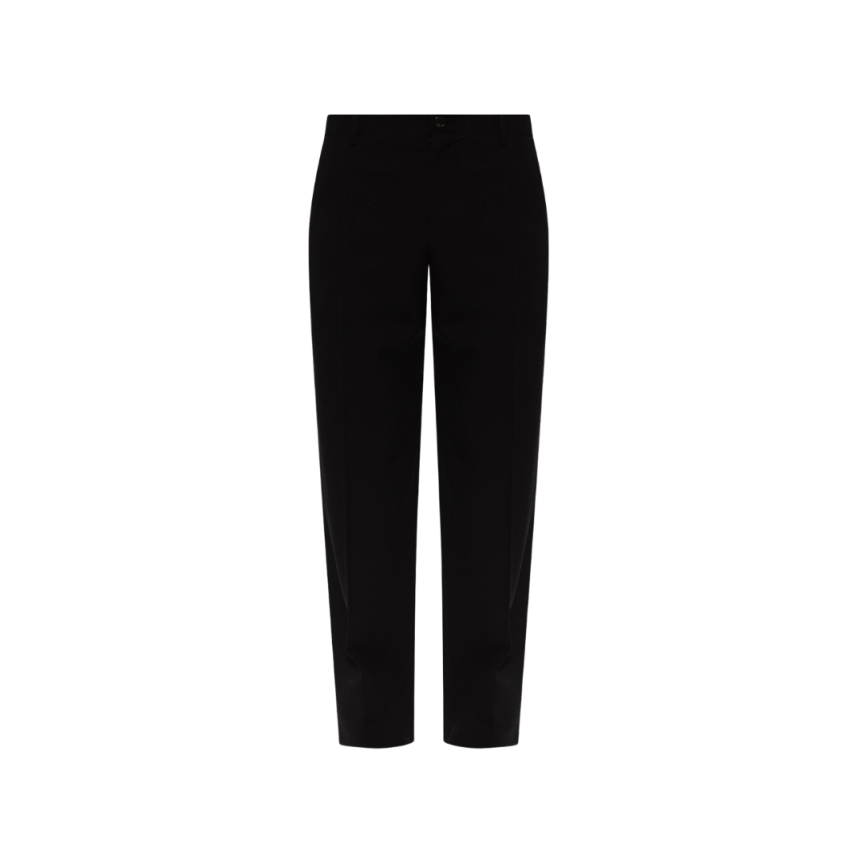 Pantalon noir poche arrière logo