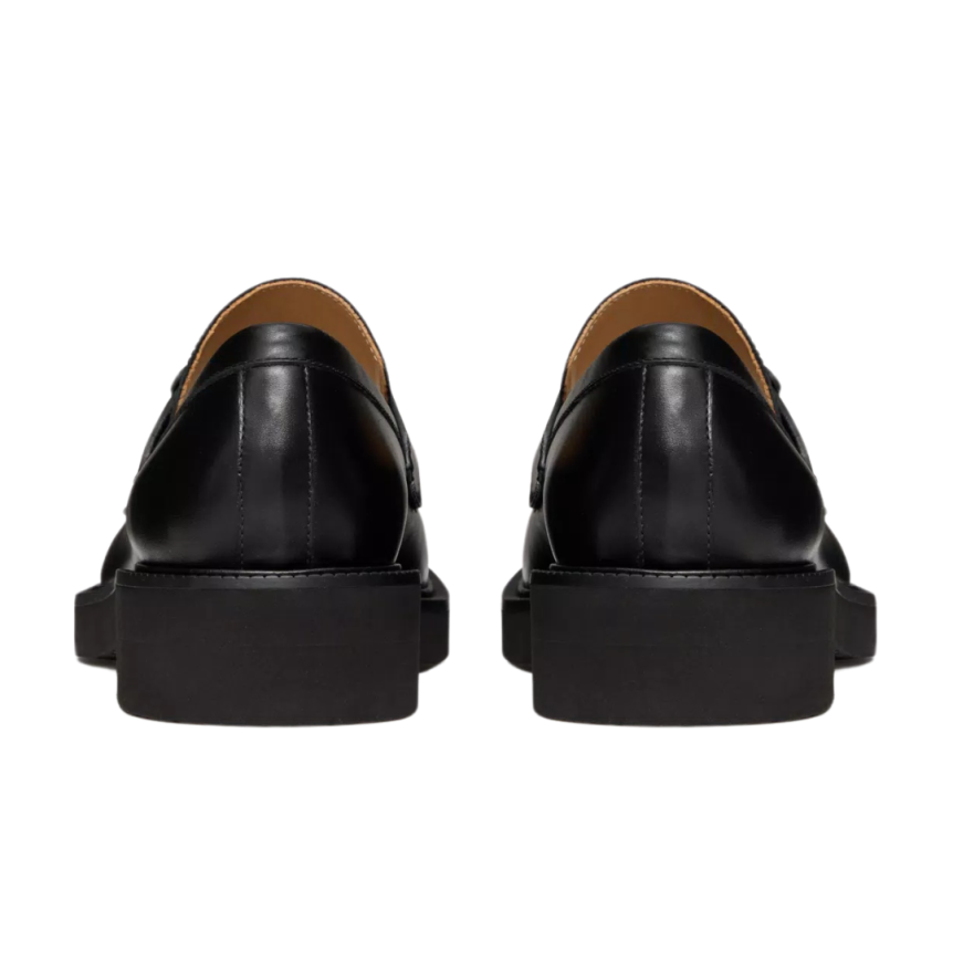 Mocassins VALENTINO VLogo Locker cuir veau noir