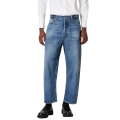 Pantalon Jeans chino coton denim bleu délavé
