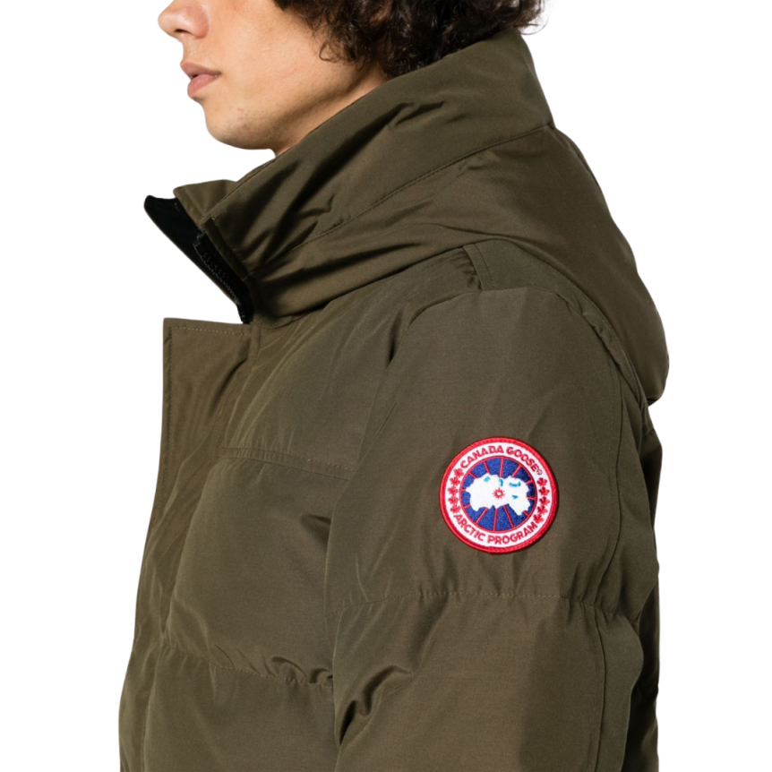 Parka CANADA GOOSE MacMillan 3/4 Capuche Kaki Black Label Heritage