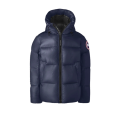 Doudoune Crofton Puffer capuche nylon Rip stop bleu marine