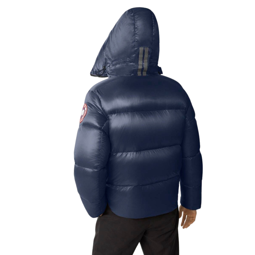 Doudoune CANADA GOOSE Crofton Puffer capuche nylon Rip stop bleu marine