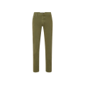 Pantalon slim Bard coton vert amande
