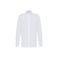 Chemise brodée Dior Popeline coton blanc