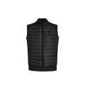 Gilet sans manches laine mérinos noir HyBridge® Black Label