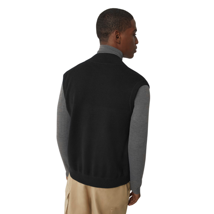 Gilet sans manches laine mérinos noir CANADA GOOSE HyBridge® Black Label