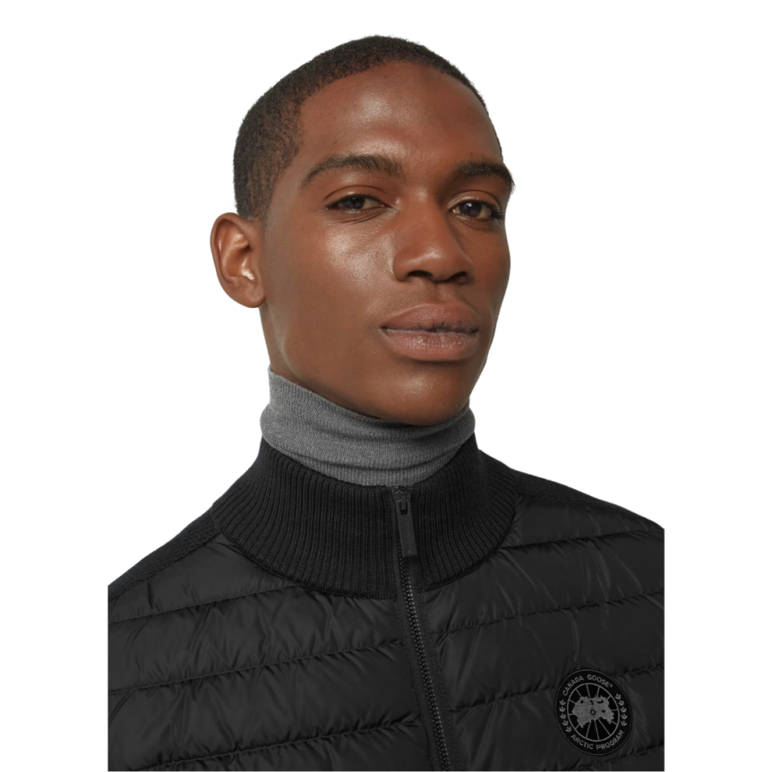 Gilet sans manches laine mérinos noir CANADA GOOSE HyBridge® Black Label