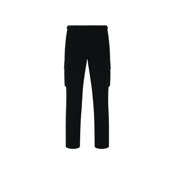 Pantalon CORNELIANI Cargo flanelle coton stretch noir