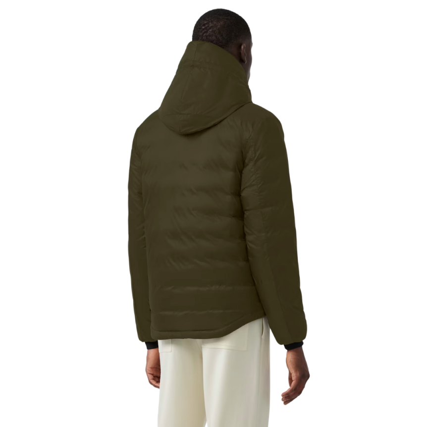 Blouson doudoune CANADA GOOSE Lodge Down Hoody nylon kaki black label