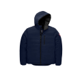 Blouson doudoune Lodge down hoody nylon bleu marine