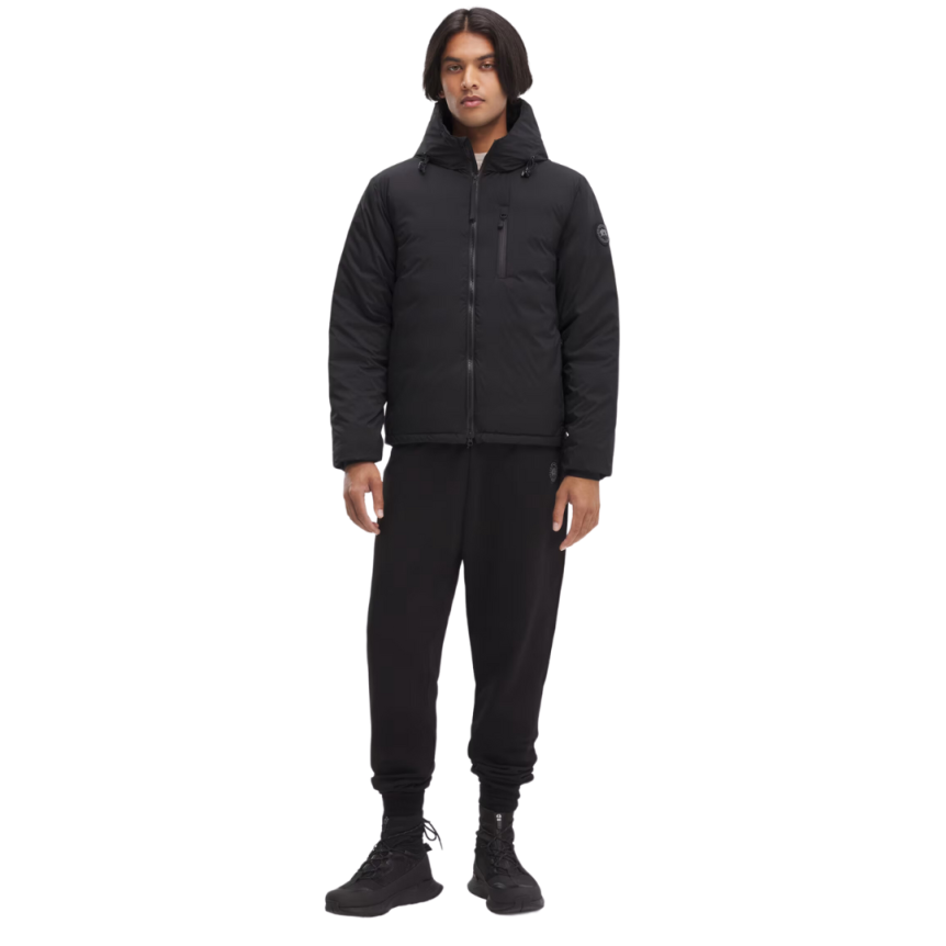 Blouson doudoune CANADA GOOSE Lodge Down Hoody nylon noir black label