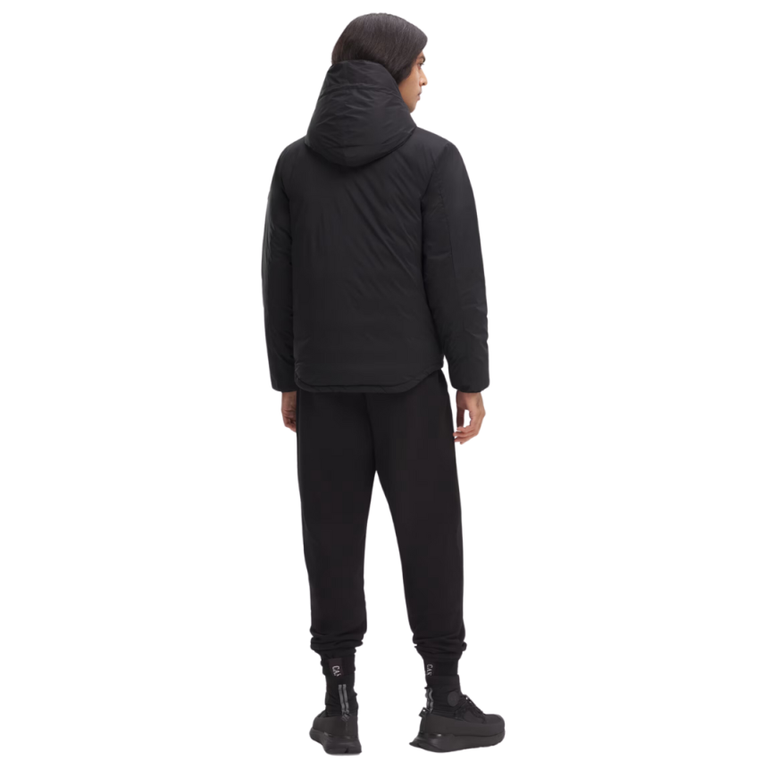 Blouson doudoune CANADA GOOSE Lodge Down Hoody nylon noir black label