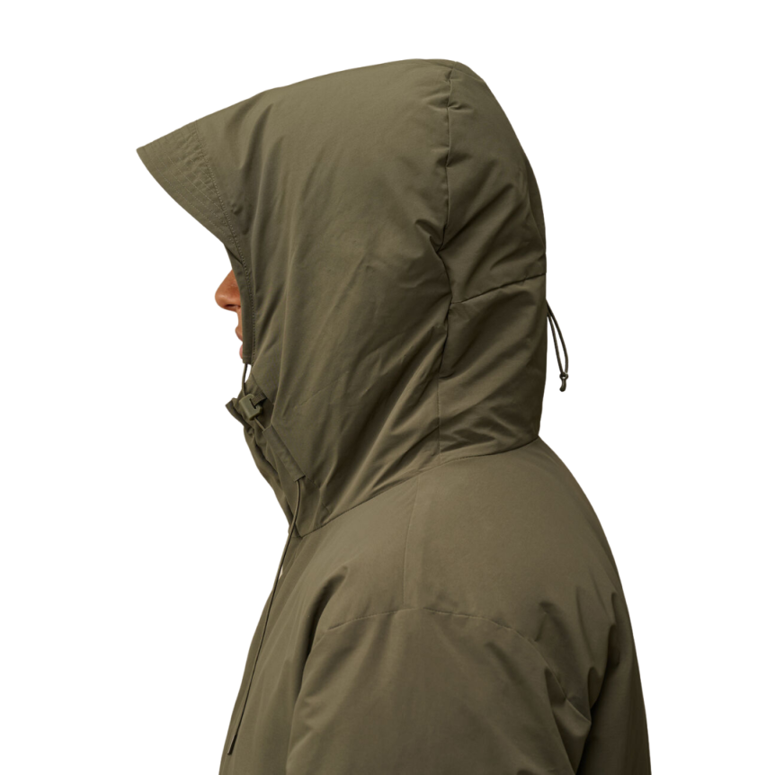 Parka à capuche CP COMPANY duvet Micro-M kaki
