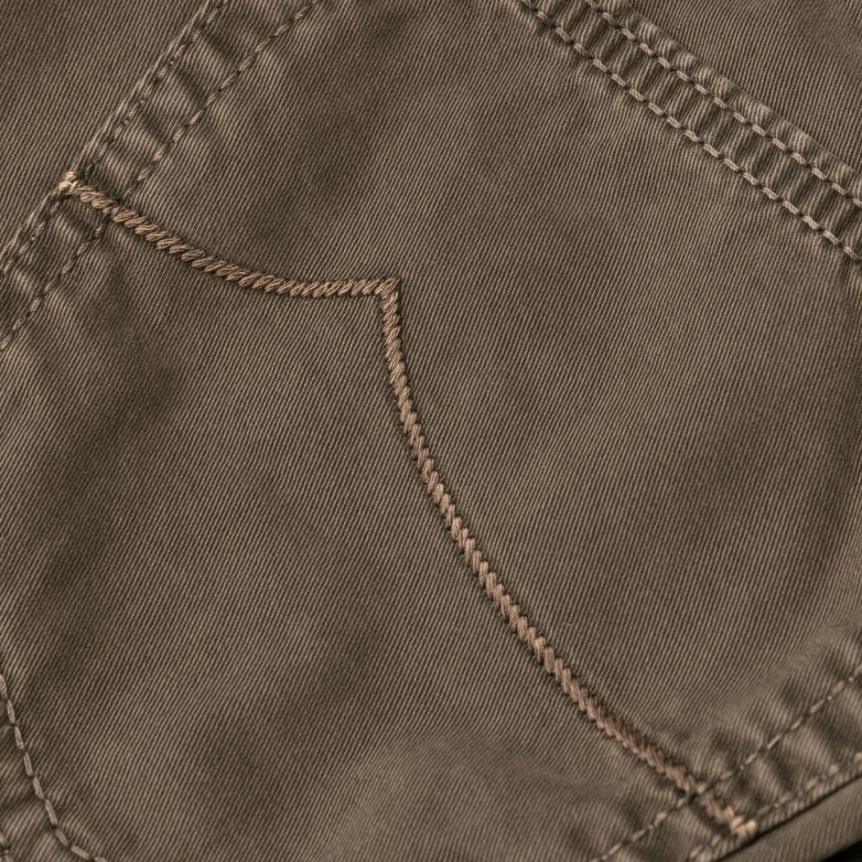 Pantalon JACOB COHEN Bard slim coton marron