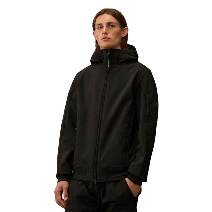 CP COMPANY Veste à capuche CP Shell-R noir lentille