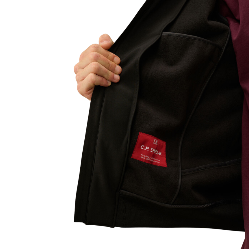 CP COMPANY Veste à capuche CP Shell-R noir lentille