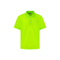 Polo coton piqué vert fluo broderie Christian DIOR