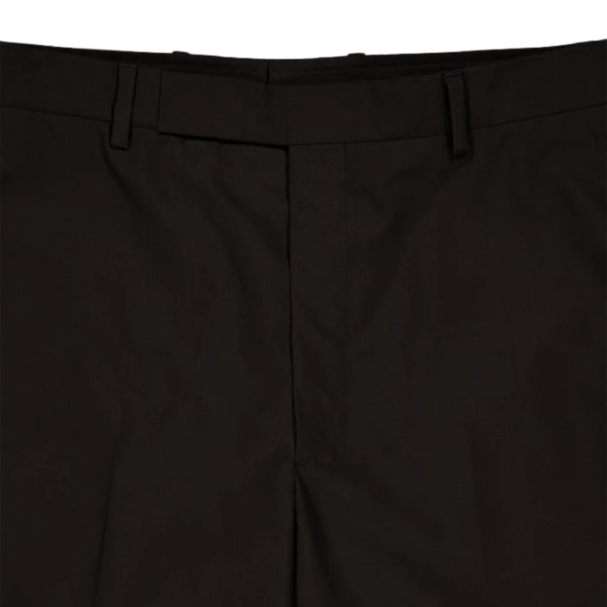 Pantalon droit PRADA coton technique noir