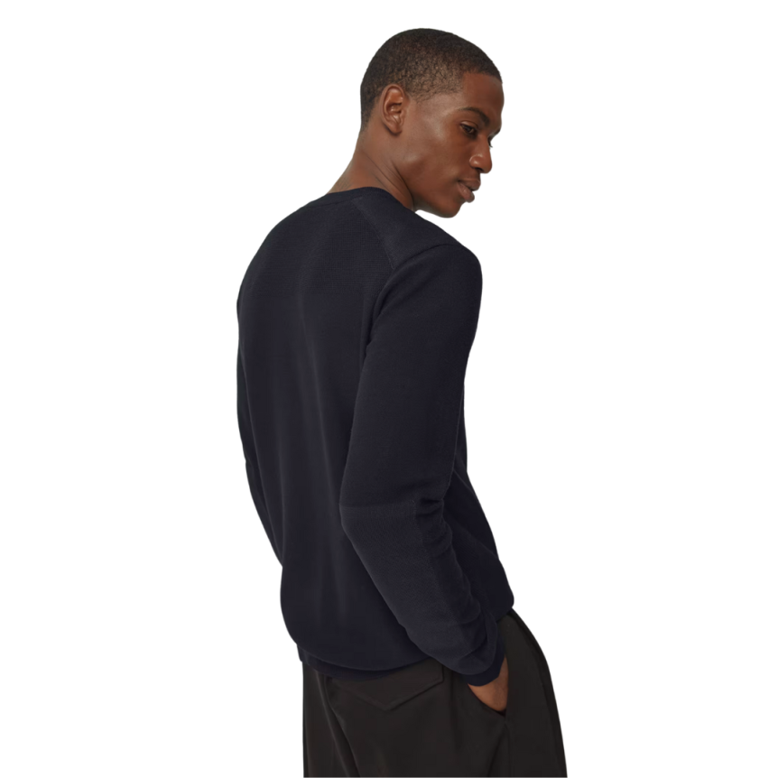 Pull CANADA GOOSE Dartmouth col rond coton noir