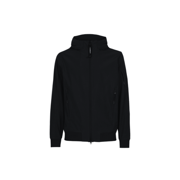 CP COMPANY Veste à capuche CP Shell-R nylonnoir poche lentille