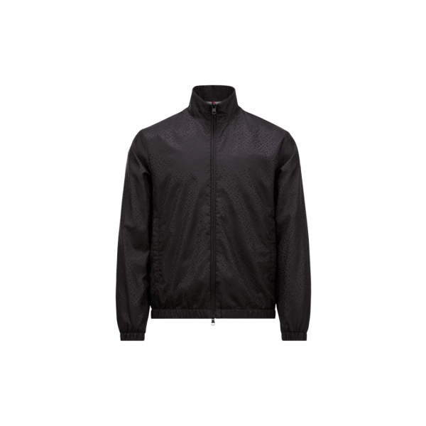 Coupe-vent MONCLER Vanoise nylon jacquard monogramme noir