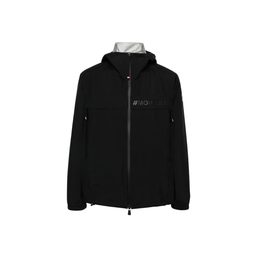 Blouson coupe vent Shipton capuche noir Goretex Moncler Grenoble