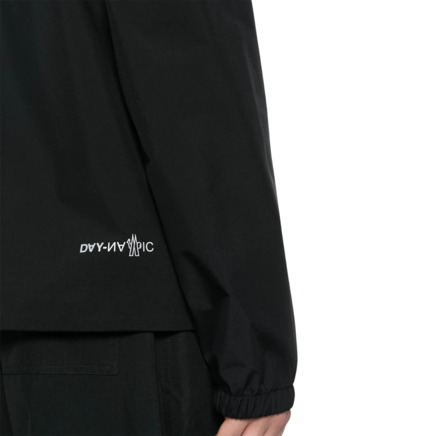 Blouson coupe vent Shipton capuche noir Goretex Moncler Grenoble