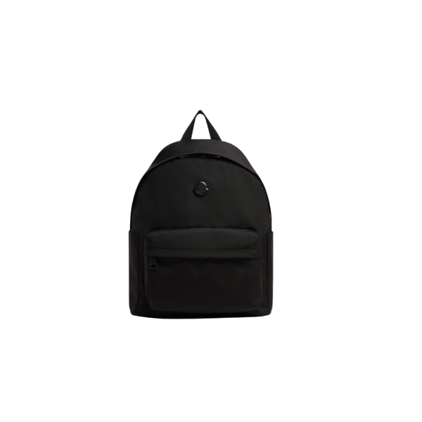 Sac à dos imperméable MONCLER New Pierrick noir logo métal noir
