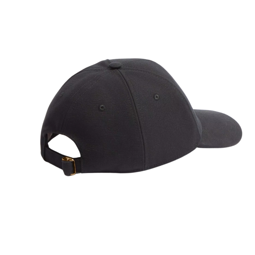 Casquette Chez Valentino coton noir blanc