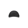 Casquette baseball nylon noir broderie logo incurvé
