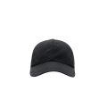 Casquette de baseball nylon jacquard noir check noir