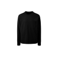 T-shirt Gladstone noir poche poitrine logo black label