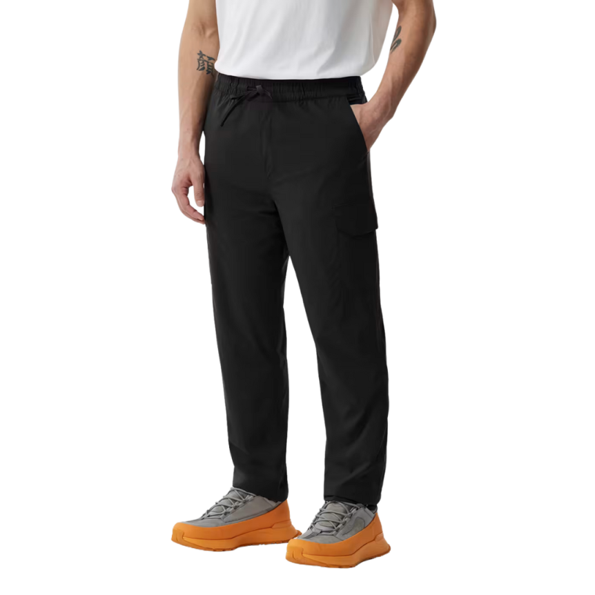 Pantalon cargo CANADA GOOSE Killarney nylon noir logo rouge