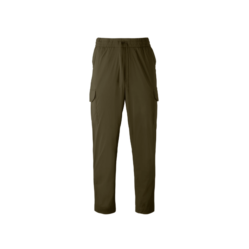 Pantalon cargo CANADA GOOSE Killarney nylon kaki logo noir