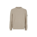 Pull ample ras-du-cou coton cachemire taupe Ghost